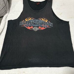 Harley-Davidson Black Vintage Tank